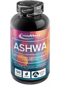 IronMaxx Ashwagandha Kapseln, 120 Kapseln