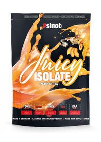 #sinob Juicy Isolate, 1000 g Beutel, Peach Ice Tea