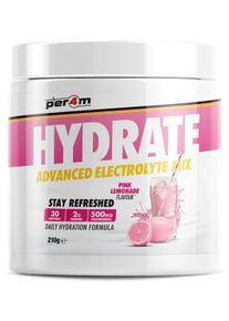 Per4m Hydrate Advanced Electrolyte Mix, 210 g Dose, Pink Lemonade