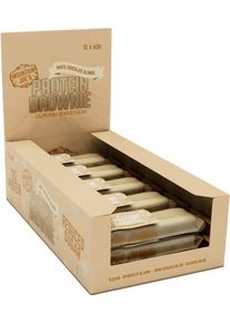 Mountain Joes Protein Brownies, 10 x 60 g Brownies, White Chocolate Blondie