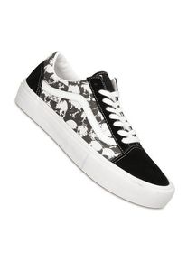 Vans Skate Old Skool Skull Pile Shoes black white gum men US 12