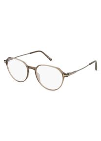 Tom Ford FT5875-B unisex brýle | Obruba: kulatý, kov, hnědá