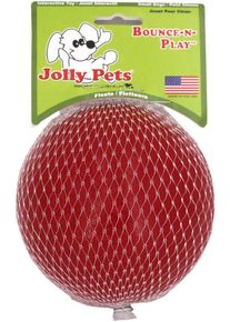 Jolly Pets Bounce-n-Play Ballspielzeug, rot, Ø11,5cm