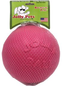 Jolly Pets Bounce-n-Play Ballspielzeug, pink, Ø20cm