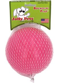 Jolly Pets Bounce-n-Play Ballspielzeug, pink, Ø11,5cm