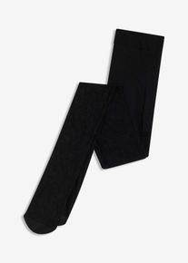 Punčochov&eacute; kalhoty z krajky | Čern&aacute; | Vel. 48/50 (XL) | bonprix