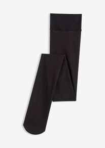 Hřejiv&eacute; těhotensk&eacute; punčochov&eacute; kalhoty průsvitn&eacute; 50 DEN | Čern&aacute; | Vel. 36/38 (S) | bonprix