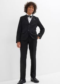 Oblek (2d&iacute;ln&aacute; souprava) Regular Fit | Čern&aacute; | Vel. 146 | bonprix