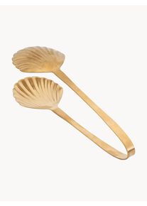 Bitossi Home Ručně vyroben&eacute; serv&iacute;rovac&iacute; kle&scaron;tě Marina Zlat&aacute; Nerezov&aacute; ocel, Kov D 25 cm