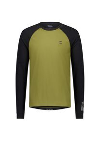 Mons Royale Tarn Merino Bike Wind Jersey Cycling jersey Men (S, olive/black)