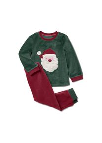 Tchibo - Dětské pyžamo z plyšového úpletu - vel. 86/92 - barva: zelená