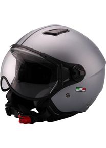 Vito Moda, open face helmet , color: Matt-Grey , size: L