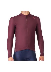 Castelli Espresso Thermal Jersey Cycling jersey Men (S, purple)
