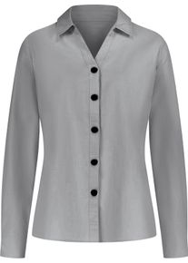 Damske Halenka s dlouh&yacute;m ruk&aacute;vem v kombinovateln&yacute;ch barv&aacute;ch kamenn&aacute; &scaron;ed&aacute; ,velikost 56