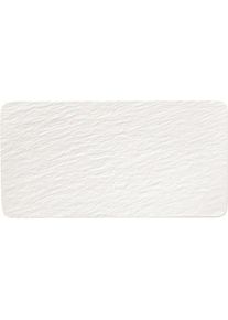Villeroy & Boch Villeroy & Boch Manufacture Rock Blanc Servierplatte rechteckig