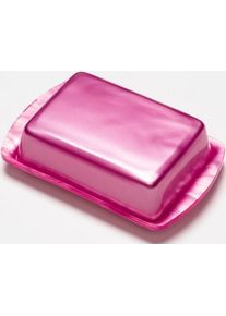 G.F. Heim S&ouml;hne Butterdose aus Acrylglas mittel pink 532-19