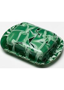 G.F. Heim S&ouml;hne Butterdose aus Acrylglas gro&szlig; dschungel 535-54