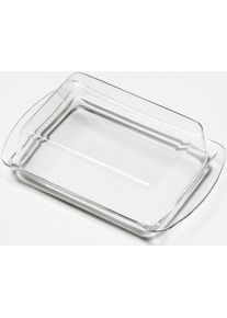 G.F. Heim S&ouml;hne Butterdose aus Acrylglas mittel glasklar 532-2