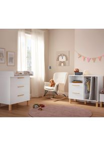 Tchibo - Přebalovac&iacute; komoda &raquo;Leira&laquo; se z&aacute;suvkami - barva: b&iacute;l&aacute;