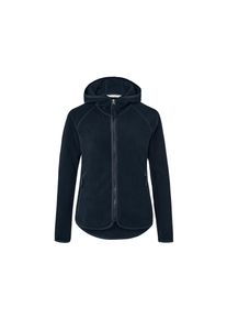 Tchibo - Fleecov&aacute; bunda s kapuc&iacute; - pro ženy - vel. L 44/46 - barva: modr&aacute;