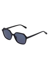 Fielmann ABC 071 SUN FA CHARLIE | unisex sluneční brýle | Čtvercový | Obruba: Acetát Vstřikovaný Černá | Barva čoček: Modrá Celobarevné