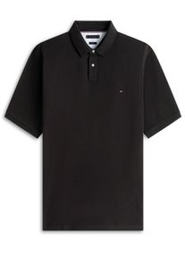 Velk&eacute; Velikosti - Tommy Hilfiger - Lehk&eacute; piqu&eacute; polo tričko se strečem, Regular Fit - 3XL - Čern&aacute;