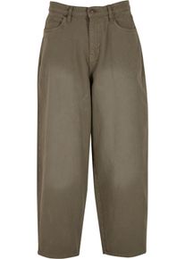 Urban Classics Muži Džíny olivová 28