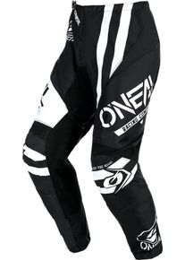 O Neal ONeal Element Warhawk, textile pants , color: Black/White , size: 38