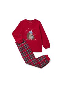 Tchibo - Dětsk&eacute; pyžamo &raquo;Glow in the dark&laquo; - pro ženy - vel. 110/116 - barva: modr&aacute;/s potiskem