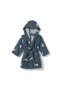 Tchibo - Župan pro malé děti - pro ženy - vel. 134/140 - barva: modrá/s potiskem