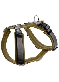 Hunter Maldon Up Dog harness (M, olivgrün /grey)