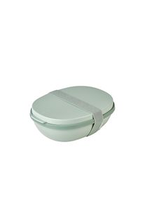 Dvojitý box na oběd Ellipse Duo, 1,4l, světle zelený