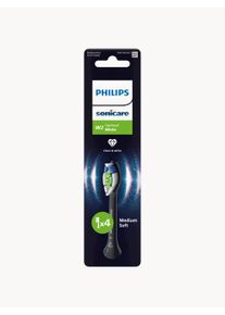 Philips Sada hlavic sonického zubního kartáčku Sonicare Optimal White, 4 díly Černá Š 6 cm, V 23 cm