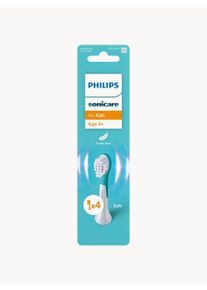 Philips Sada hlavic sonického zubního kartáčku Sonicare For Kids, 4 díly Tyrkysová, Bílá Š 6 cm, V 23 cm