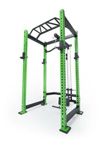 R8 BlackHawk | Power Rack Electric Green