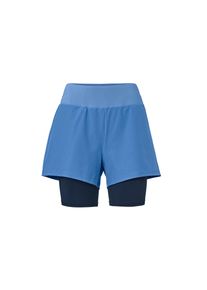 Tchibo - Běžeck&eacute; &scaron;ortky 2 v 1 - pro ženy - vel. 44 - barva: modr&aacute;