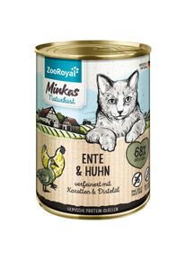 ZooRoyal Minkas kachna a kuře s mrkv&iacute; 12 &times; 400 g