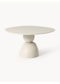 Kulatý jídelní stůl s organickým designem Sahra, v různých velikostech Béžová Dřevo Ø 140 cm | Westwing Collection