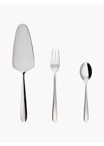 Sola Switzerland Sada vysoce leštěných příborů na dezerty Tulip, pro 6 osob (13 dílů) Stříbrná Nerezová ocel Sada různých velikostí