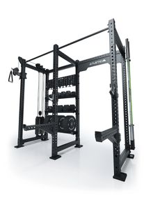 R8 Falcon | Power Rack Kabelzug links / Schwarz