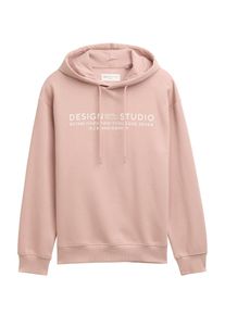 Tom Tailor Denim Muži Mikina růžová / bílá XXL