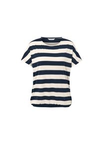 Tchibo - Halenkové tričko s proužky - pro ženy - vel. L 44/46 - barva: modrá/s proužky