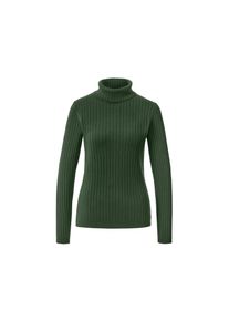 Tchibo - Žebrovaný rolák - pro ženy - vel. S 36/38 - barva: zelená