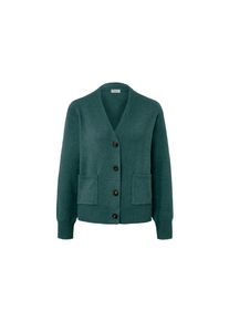 Tchibo - Pletený svetr s vlnou - pro ženy - vel. S 36/38 - barva: zelená