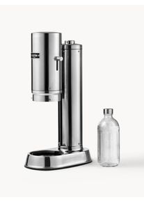 AARKE Výrobník perlivé vody Carbonator Pro Stříbrná Nerezová ocel Sada s různými velikostmi