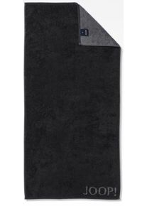 JOOP! Muži Ručník 'Doubleface' tmavě šedá / černá One Size