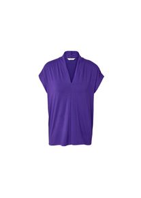 Tchibo - Halenkové triko s výstřihem do V - pro ženy - vel. M 40/42 - barva: fialová