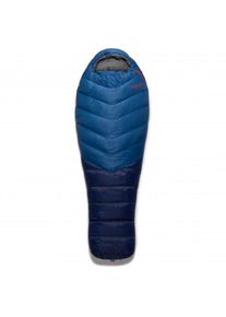 Rab Alpine 400 Down sleeping bag (bis 185 cm Körperlänge, blue)