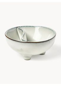 Broste Copenhagen Ručně vyrobené misky na dipy Nordic Sand, 4 ks Šedá Hlína Ø 11 cm, V 5 cm