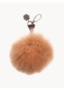 Weich Alpaca Přívěsek z alpaky Clave Béžová Kůže Ø 7 cm, V 7 cm